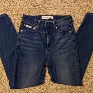 Calvin Klein High Rise Skinny Ankle sz 27